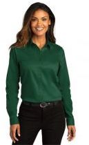 Port Authority Ladies 4.3 oz Stain Release Long Sleeve SuperPro React Twill Dress Shirt